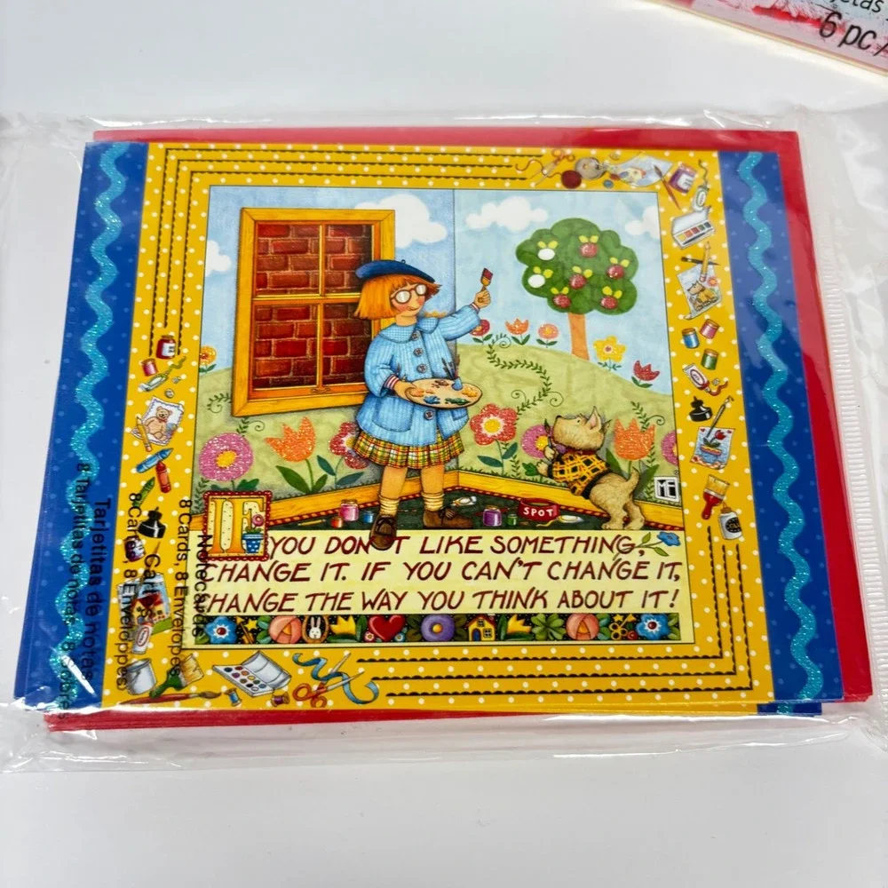 Mary Engelbreit Mary & Co Note Cards Envelopes Lot 43 Cards